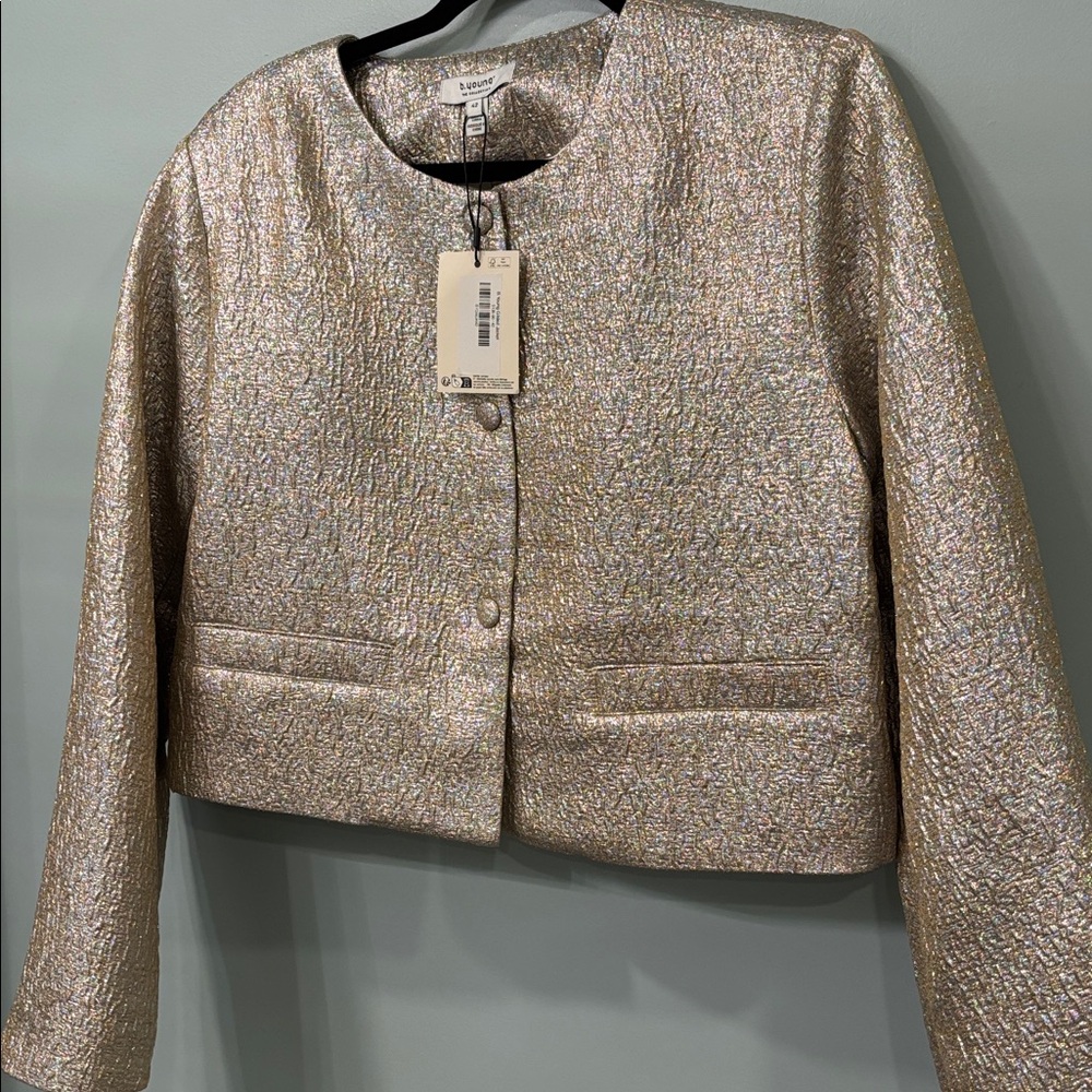 🆕B.YOUNG 💛Effa Gilded jacket - Picture 11 of 11